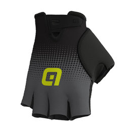 ALÉ guantes de dedos cortos - DOTS  - negro/gris