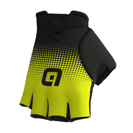ALÉ guantes de dedos cortos - DOTS  - amarillo/negro