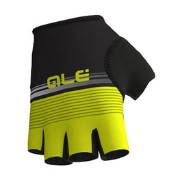 ALÉ guantes de dedos cortos - CLASSICHE DEL NORD - amarillo/negro
