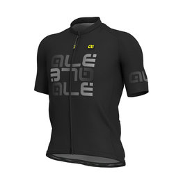ALÉ jersey de manga corta - MIRROR - negro/gris