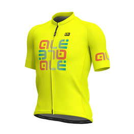 ALÉ jersey de manga corta - MIRROR - amarillo