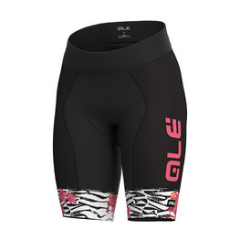 ALÉ pantalones cortos sin tirantes - SAVANA LADY  - negro/rosa