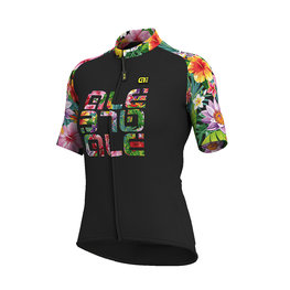ALÉ jersey de manga corta - LAB FLOWER LADY - negro