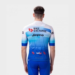 ALÉ jersey de manga corta - BIKE EXCHANGE 2022 - blanco/azul