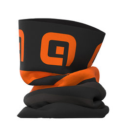 ALÉ calentador de cuello - PIUMA - negro/naranja