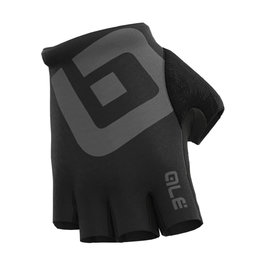 ALÉ guantes de dedos cortos - AIR - gris/negro