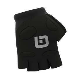 ALÉ guantes de dedos cortos - AIR - gris/negro