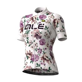 ALÉ jersey de manga corta - FIORI LADY - blanco
