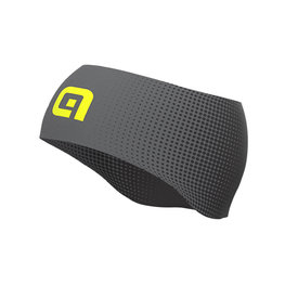 ALÉ cinta para la cabeza - DOTS - negro/amarillo/gris