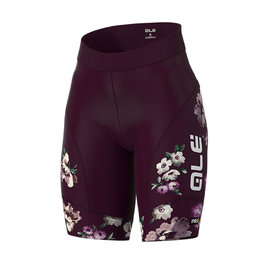 ALÉ pantalones cortos sin tirantes - FIORI LADY - granate