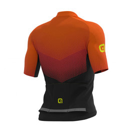 ALÉ jersey de manga corta - DELTA - rojo/negro/naranja