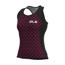 ALÉ maillot sin mangas - HELIOS LADY - rosa/negro