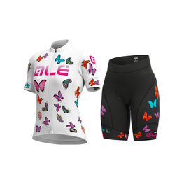 ALÉ maillot corto y pantalón corto - BUTTERFLY LADY - multicolor/blanco
