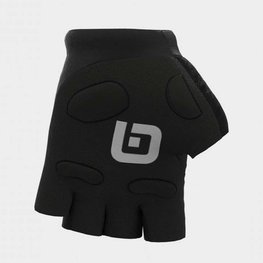 ALÉ guantes de dedos cortos - AIR - blanco/negro