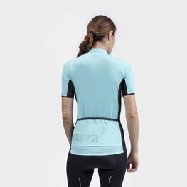 ALÉ jersey de manga corta - COLOR BLOCK LADY - azul claro