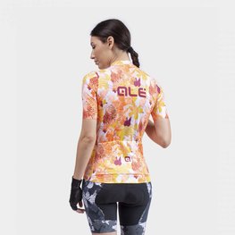 ALÉ jersey de manga corta - PR-R AMAZZONIA LADY - granate/rojo/naranja/blanco/amarillo