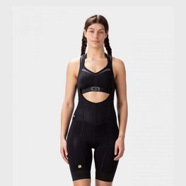 ALÉ pantalones cortos de tirantes - VELOCITY PLUS LADY - negro