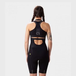 ALÉ pantalones cortos de tirantes - VELOCITY PLUS LADY - negro