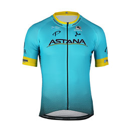 GIORDANA jersey de manga corta - ASTANA 2019 VERO PRO - turquesa