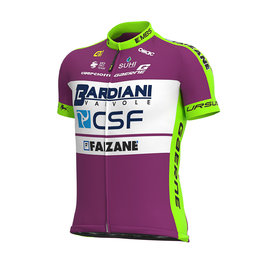 ALÉ jersey de manga corta - BARDIANI CSF 2020 - púrpura/verde