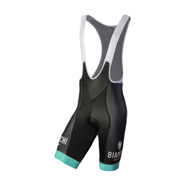 BIANCHI MILANO pantalones cortos sin tirantes - CINISCO - negro/azul claro