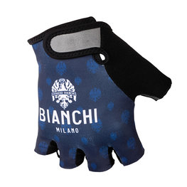 BIANCHI MILANO guantes de dedos cortos - ALVIA - negro/azul
