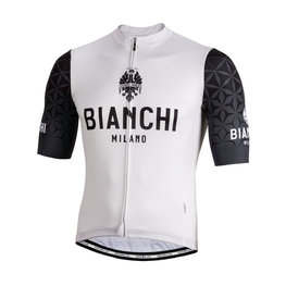 BIANCHI MILANO jersey de manga corta - PEDASO - negro/blanco