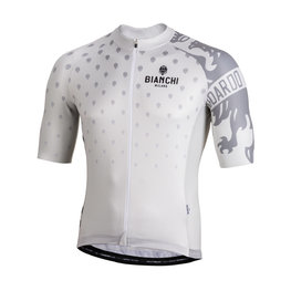 BIANCHI MILANO jersey de manga corta - SAVIGNANO - beige/gris