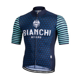 BIANCHI MILANO jersey de manga corta - DAVOLI - azul/turquesa