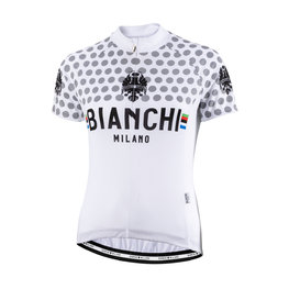 BIANCHI MILANO jersey de manga corta - CROSIA LADY - blanco/gris