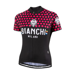 BIANCHI MILANO jersey de manga corta - CROSIA LADY - rosa/negro