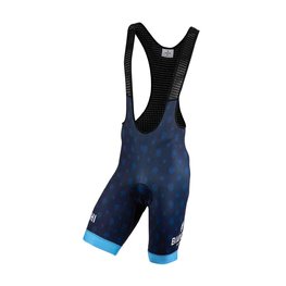 BIANCHI MILANO pantalones cortos sin tirantes - PALIZZI - negro/azul claro