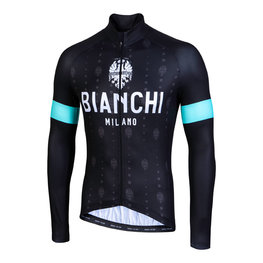BIANCHI MILANO maillot de verano de manga larga - PERTICARA - negro