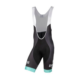 BIANCHI MILANO pantalones cortos de tirantes - POMA - negro