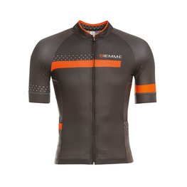 jersey de manga corta - POLKA  - naranja/gris