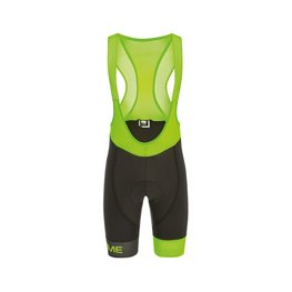 pantalones cortos de tirantes - LEGEND - negro/verde
