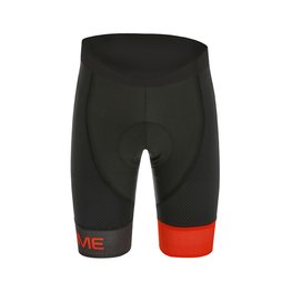 pantalones cortos sin tirantes - LEGEND - negro/rojo