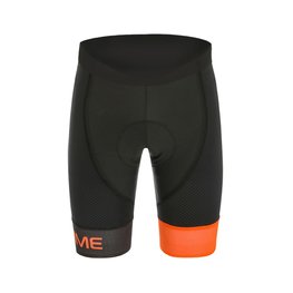 pantalones cortos sin tirantes - LEGEND - negro/naranja