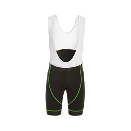 pantalones cortos de tirantes - FLEX - negro/blanco/verde
