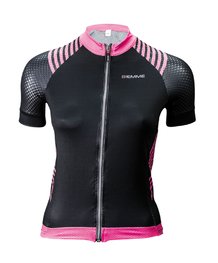 jersey de manga corta - SHARP LADY - negro/rosa