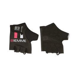 guantes de dedos cortos - STRAPS - rosa/negro/blanco