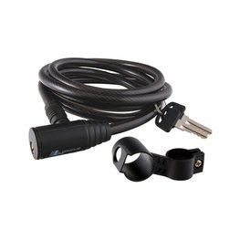 LONGUS candado de bicicleta - KLASIK 10/1800mm - negro