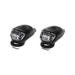 luz - CIRCLE 2+2LED - negro