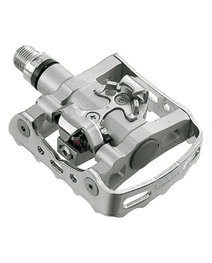 SHIMANO pedales - PEDALS M324 - plateado