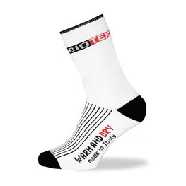 BIOTEX calcetines clásicos - TERMO - blanco/negro
