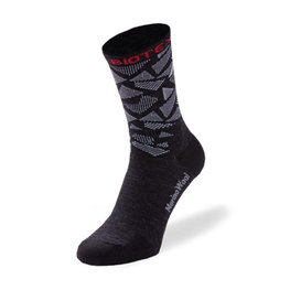 BIOTEX calcetines clásicos - MERINO - negro/blanco