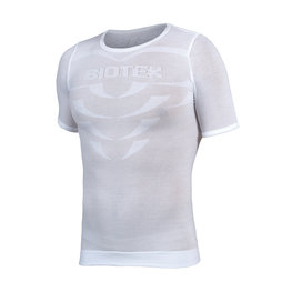BIOTEX Camiseta de manga corta - BIOFLEX WARM - blanco