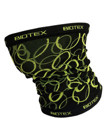 BIOTEX calentador de cuello - MULTIFUNCTIONAL - negro/amarillo
