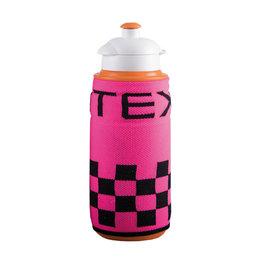 BIOTEX obal na fľašu - CUBES  - rosa/negro