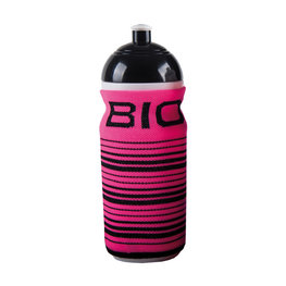 BIOTEX obal na fľašu - STRIPES - rosa/negro
